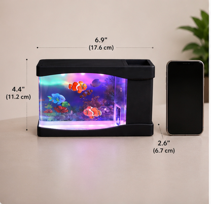 Interactive Aquarium Cat Toy Lamp
