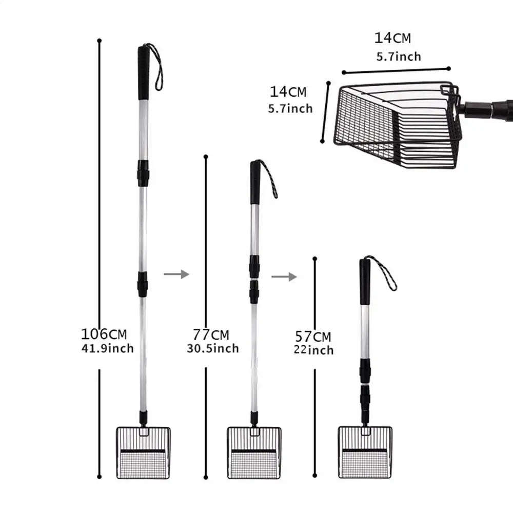 Retractable No-Bend Cat Litter Scoop - Cidero & Co.