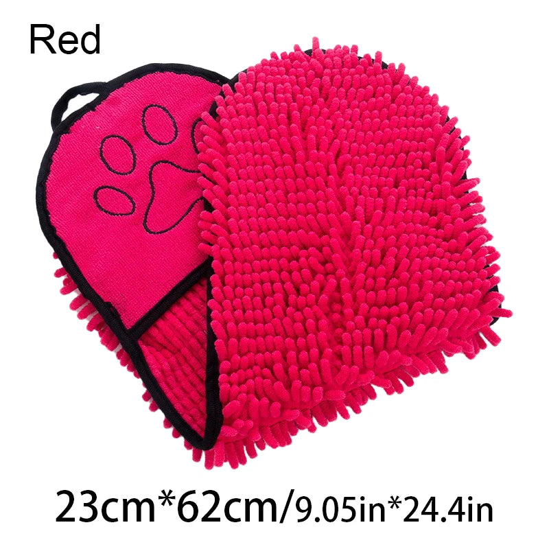 Soft Dog & Cat Bath Robe Towel Set (2 Towels)