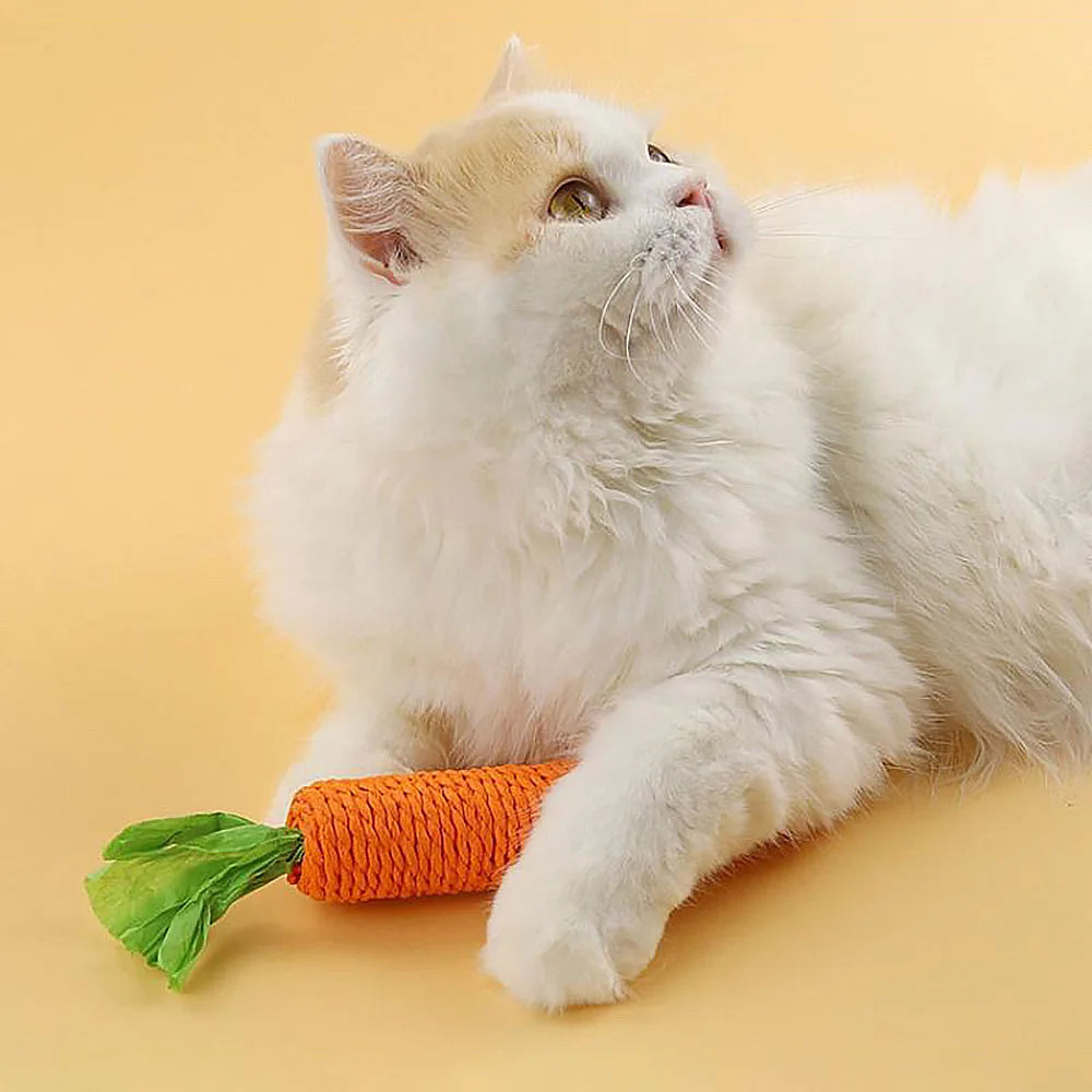 Cat Carrot Chew Toy - Cidero & Co.