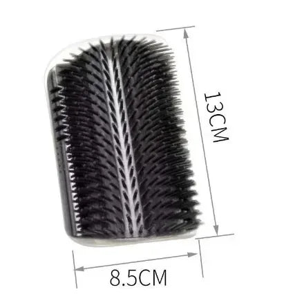 Cat Corner Massage & Self-Grooming Brush (+FREE Cat Nip)