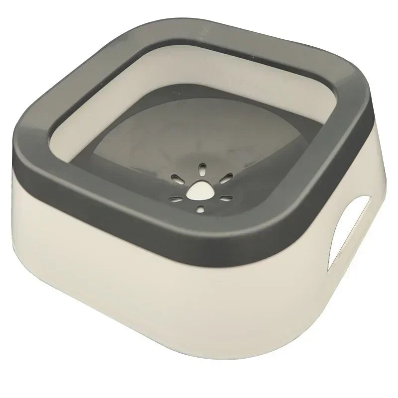 Anti-Splash Water Bowl – Large 1L No-Spill Pet Drinking Bowl