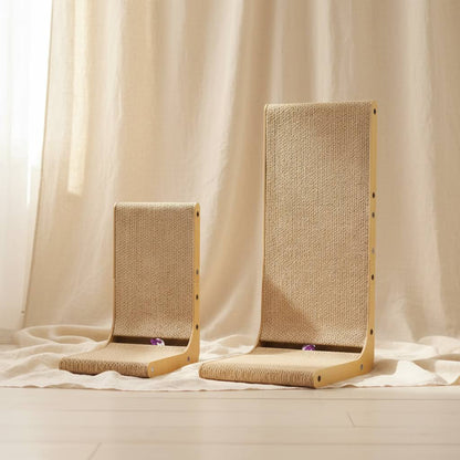 Vertical L-Shape Cat Scratching Post