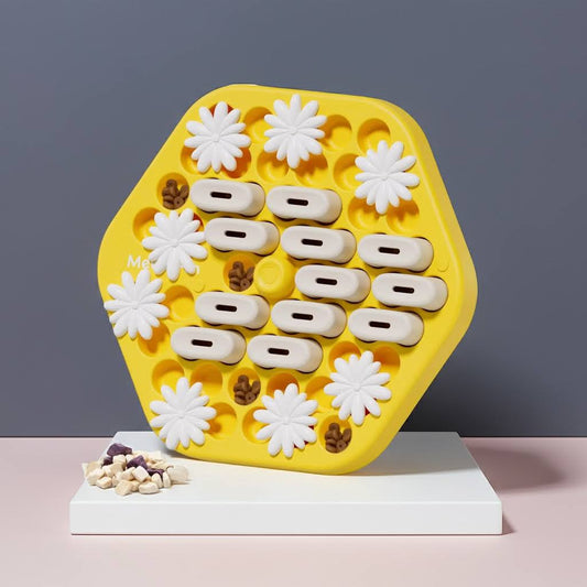 Interactive Honeycomb Pet Puzzle Toy