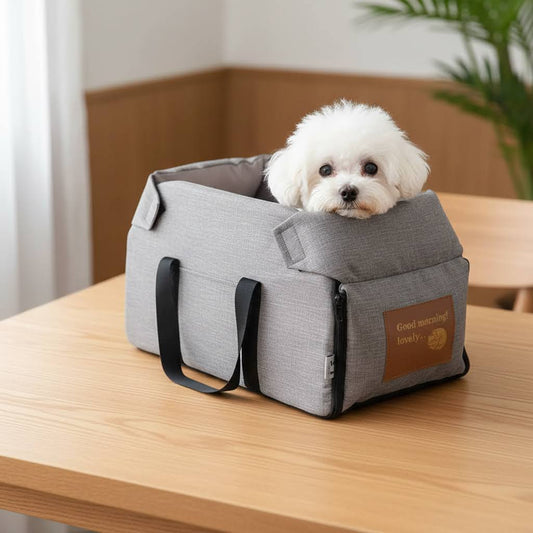Portable Center Console Pet Car Seat Bed