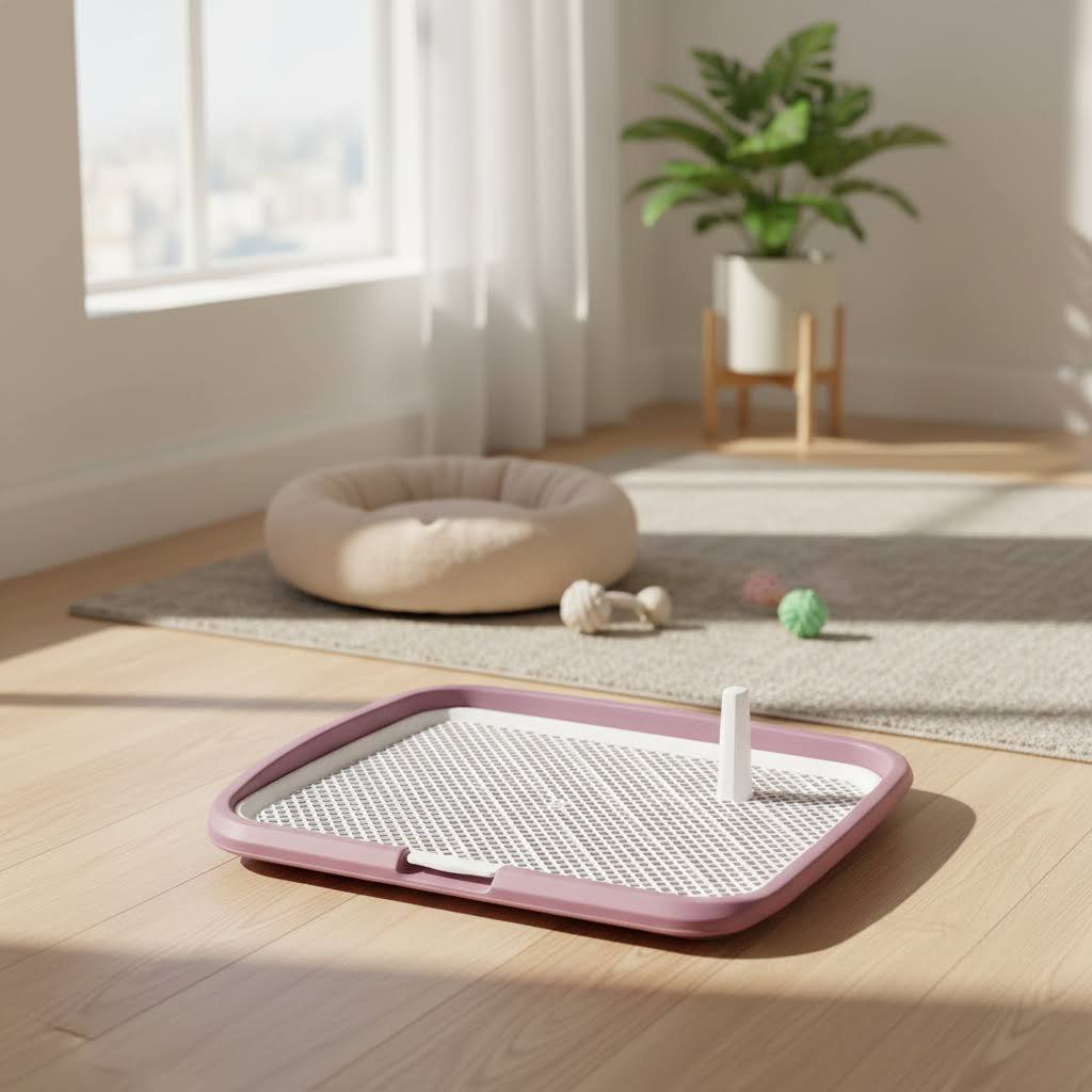 Large Dog Potty Training Toilet with Pee Post