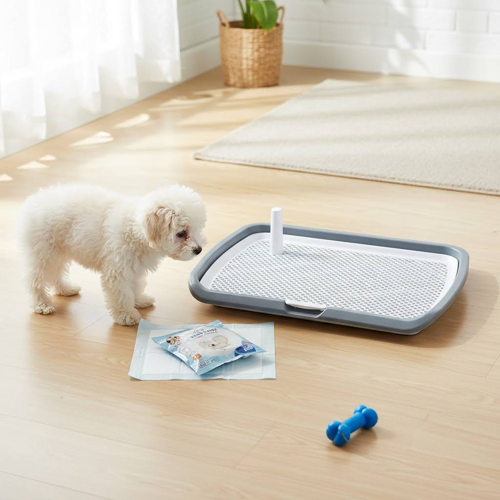 Large Dog Potty Training Toilet with Pee Post