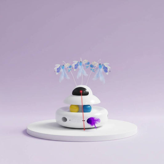 Motion Activated 4-in-1 Interactive Cat Toy