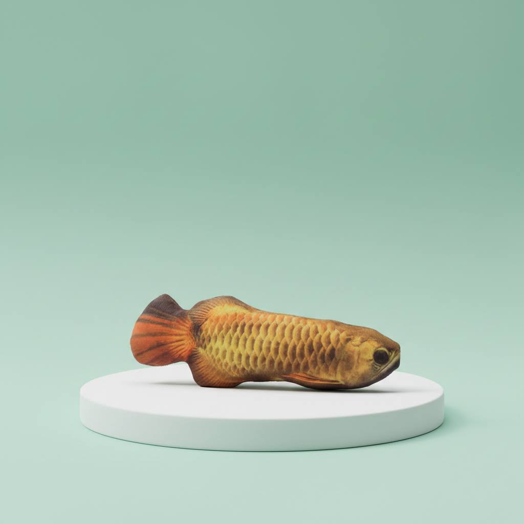 Plush Fish Cat Toy