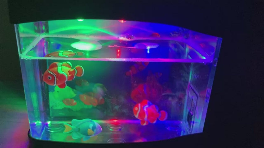 Fake fish tank for cats