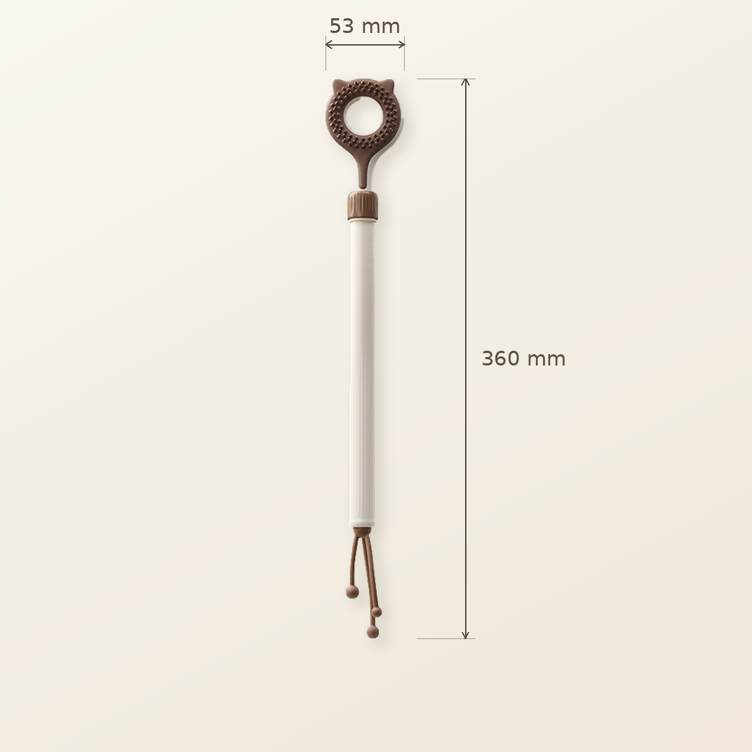 Reach & Ruffle Telescopic Cat Scratcher Wand