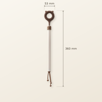 Reach & Ruffle Telescopic Cat Scratcher Wand